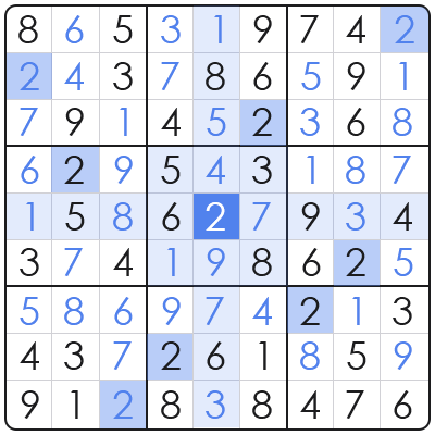 Sudoku Rules Example 2